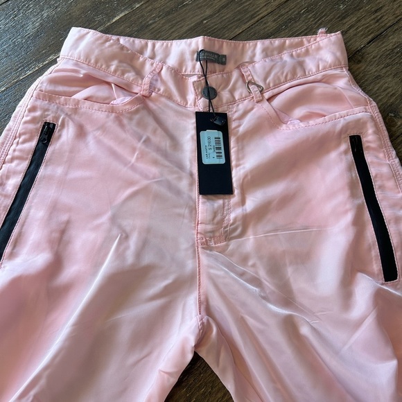 Carmar Pink Parachute Pants Size 8 Originally $216 NWT - Picture 2 of 8